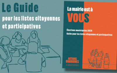 Le guide « La mairie est à vous » est disponible !